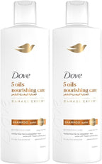 Dove Shampoo 350ml – 5 Oils Nourishing Care