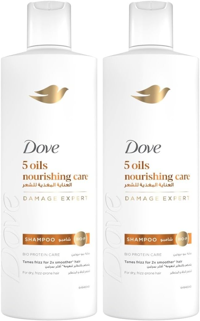 Dove Shampoo 350ml – 5 Oils Nourishing Care