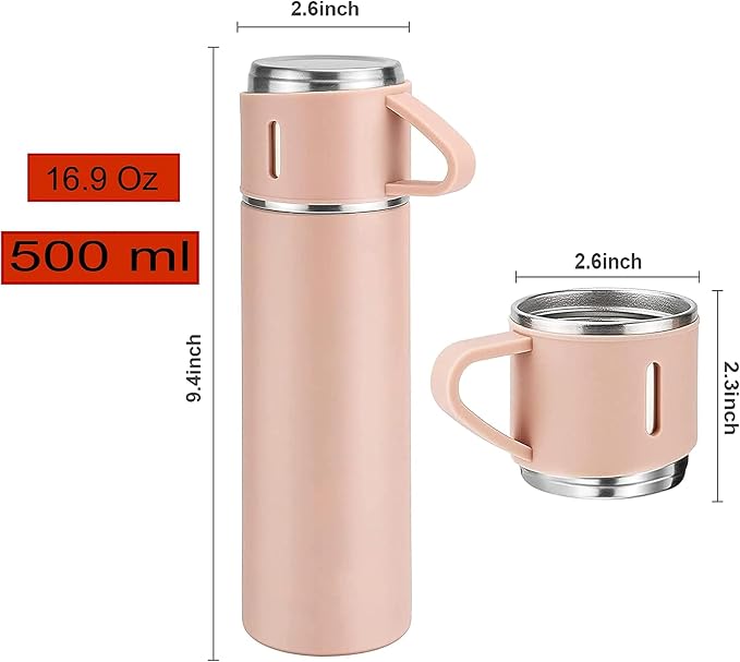 Vacuum Flask – 100% Leak Proof (Hot & Cold 6 Hours)