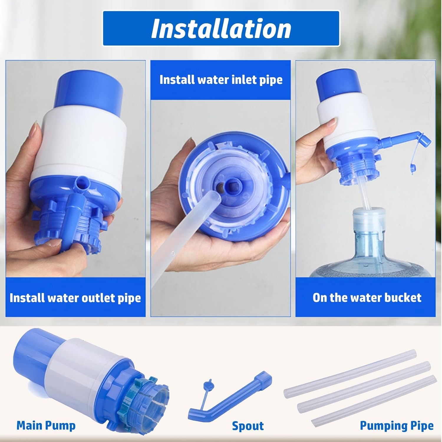 Manual Water Pump