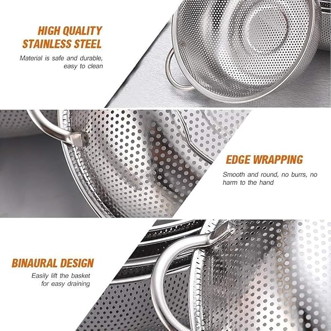 Stainless Steel Colander Strainer