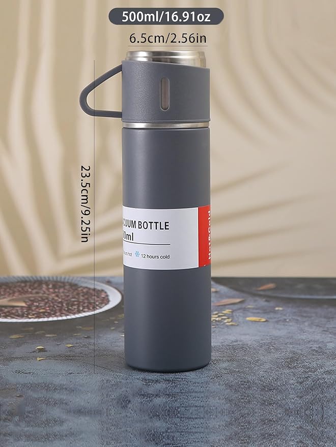 Vacuum Flask – 100% Leak Proof (Hot & Cold 6 Hours)