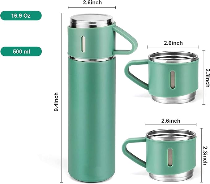 Vacuum Flask – 100% Leak Proof (Hot & Cold 6 Hours)