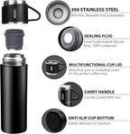 Vacuum Flask – 100% Leak Proof (Hot & Cold 6 Hours)