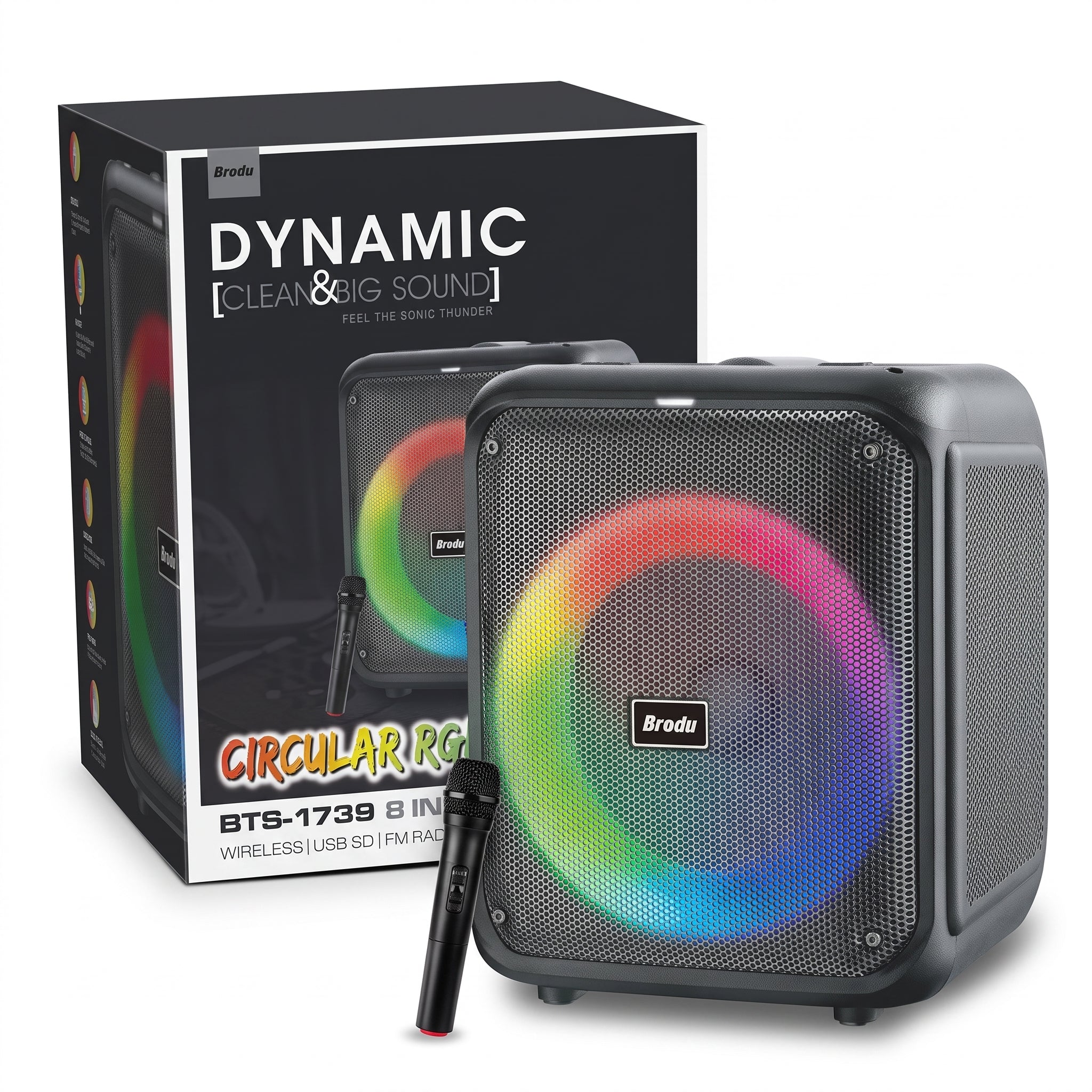 BTS-1739 Dynamic Bluetooth Speaker